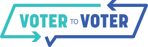 Voter to Voter logo